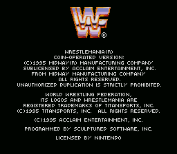WWF WrestleMania screenshot 2 for Super Famicom